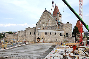 Burg Perchtoldsdorf – Ausbau