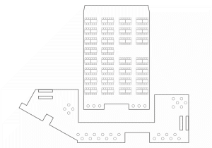 Neuer Burgsaal – Bankett (ohne Bühne)