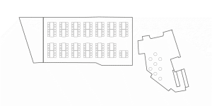 Festsaal – Bankett (ohne Bühnennutzung)